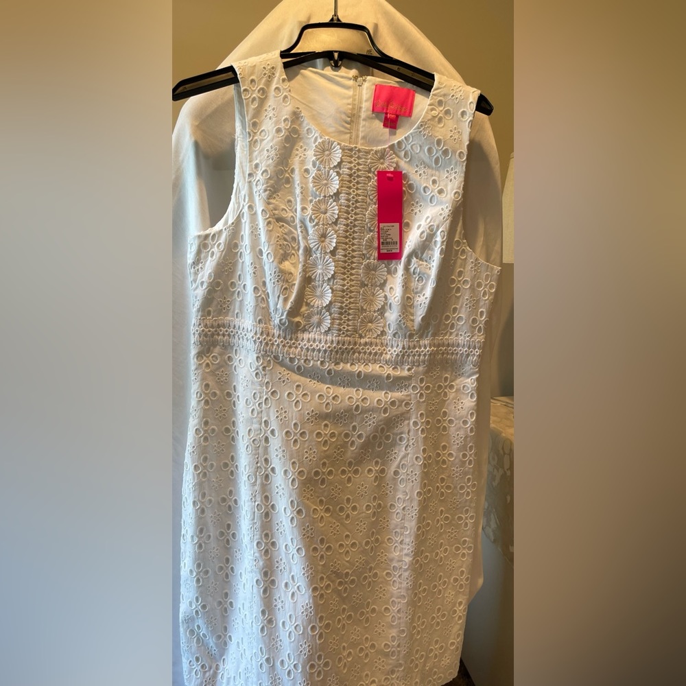 Lilly Pulitzer White Eyelet Dress